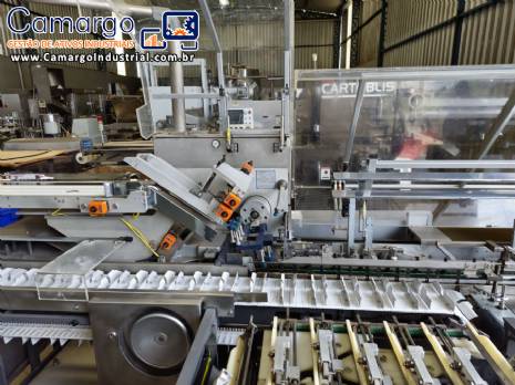 Encartuchadeira horizontal Fabrima IWK CPR Cartopac retrofit