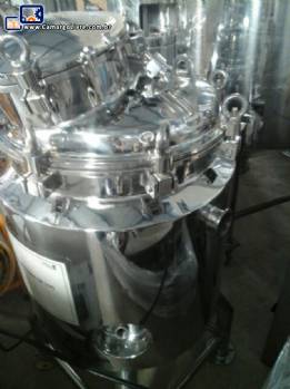 Reator de pressão com agitador 100 litros inox 316 Rodrinox
