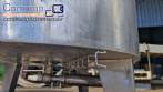 Tanque reator misturador encamisado em a�o inox 5.000 litros APV
