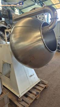 Drageadeira lisa em inox com insuflador de ar quente Apitec 300 litros