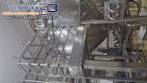 Tanque pulm�o misturador encamisado em inox com agitador 2000 litros