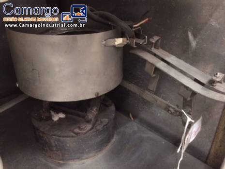 Alimentador vibrat�rio de tampas com panela de 230 mm