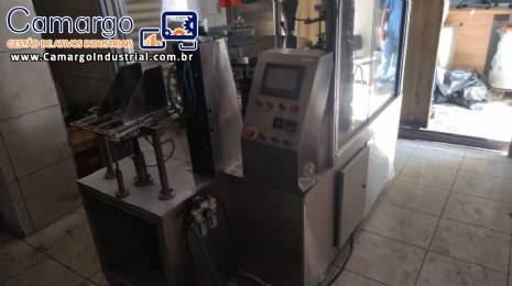 Embaladora envasadora stand up pouch em inox para p�s Imapack