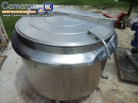 Panel�o panela em a�o inox 500 litros