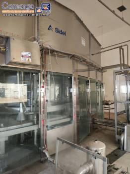 Linha de sopro rinser envasadora rosqueadora combi Sidel Universal 2 eco ano 2013
