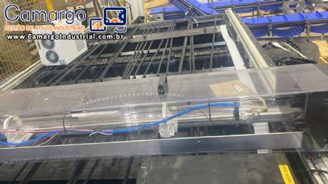 M�quina de corte e grava��o a laser RickTron