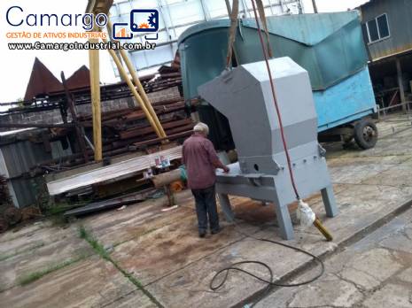 Moinho para reciclagem de pl�sticos 40 cv