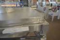Silo transportador em inox para p�s