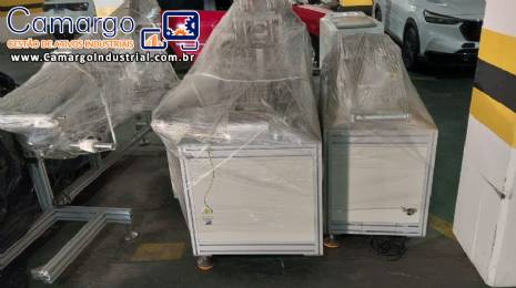 Linha para produ��o de m�scaras cir�rgicas TNT adulta e infantil