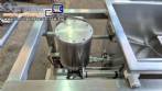 Dosadora dosador com misturador homogeneizador em inox Unifiller para l�quidos cremosos com peda�os