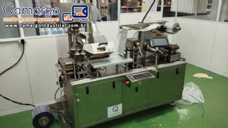 Blistadeira para cartelas de comprimidos capsulas autom�tica