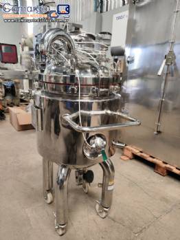 Reator de manipula��o para injet�veis humano inox 316 L 50 L