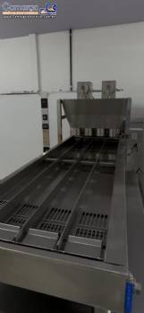 Fritador fritadeira autom�tica em inox para doces donuts e sonhos