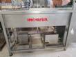 Lavadora contnua em inox de hortalias duplo estgio Incalfer