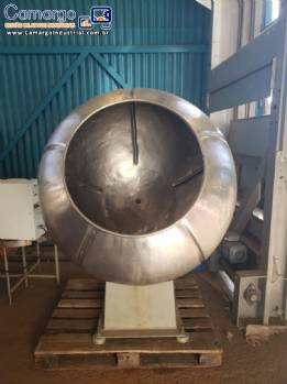 Drageadeira em a�o inox tipo tangerina