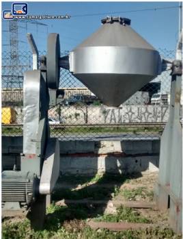 Misturador industrial duplo cone