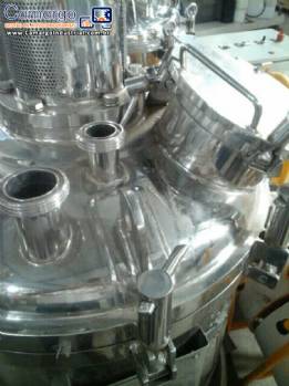 Reator de presso inox 316L 140 L Inoxil