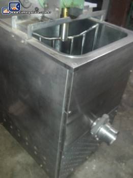 Tacho misturador de 80 litros com sistema de aquecimento