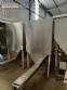 Silo de armazenamento ensacadeira em inox com rosca transportadora sa�da 3000 litros
