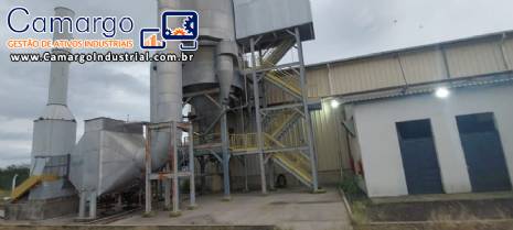 Spray Dryer secador com atomizador  em a�o inox Termopros com sa�da de produto de 1.900 kg por hora