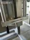 Rotuladora para frasco gotas com cabe�ote duplo rotulo transparente inox Tecmaes