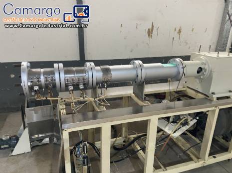 Extrusora dupla rosca 90 mm para farelados como fub�, farinha de trigo, farelo de soja VS Tecnologia industrial