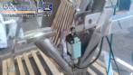 Misturador em V para p�s e granulados 100 litros em a�o inox