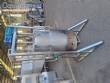 Tacho cozinhador encamisado a g�s basculante em inox 100 litros