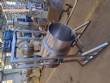 Tacho cozinhador encamisado a g�s basculante em inox 100 litros