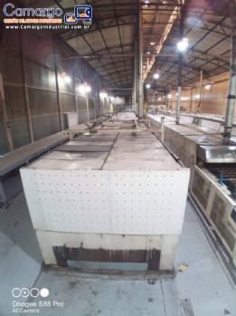 Forno ciclo t�rmico 1500 kg / h