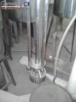 Emulsor em a�o inox