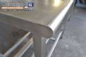 Mesa de a�o inox 700 mm x 2000 mm Euro Formas