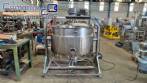 Cozinhador tacho em inox a gs 600 litros