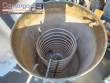 Tanque derretedor em a�o inox com serpentina 1000 litros