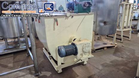 Concha de homogeneiza��o em a�o carbono 3000 litros para chocolates coberturas pastas